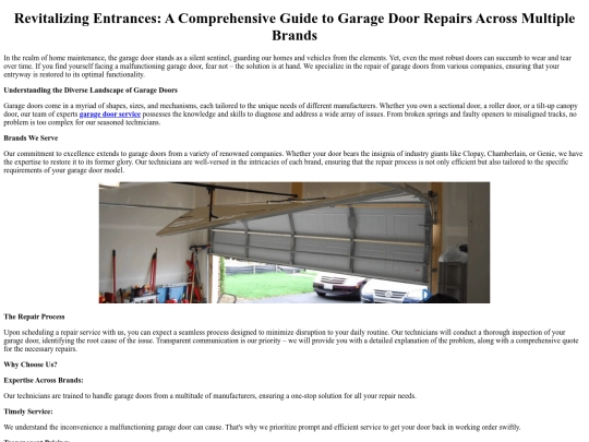 Newgarageservice screenshot