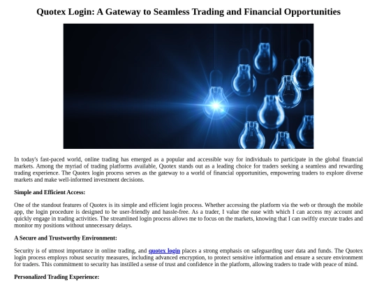 Quotex screenshot