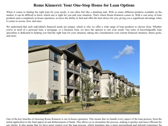 Romkhomefinancing screenshot