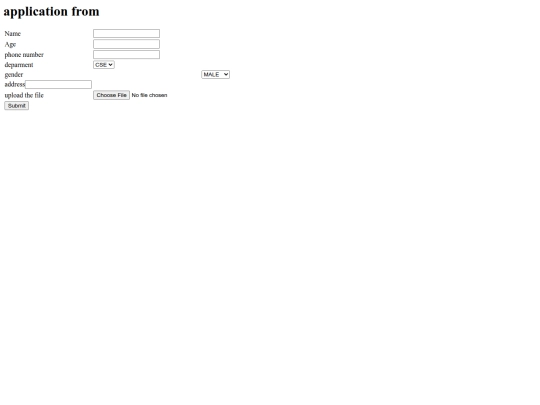 appplication screenshot