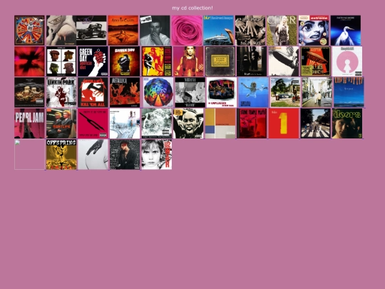 mycdcollection screenshot