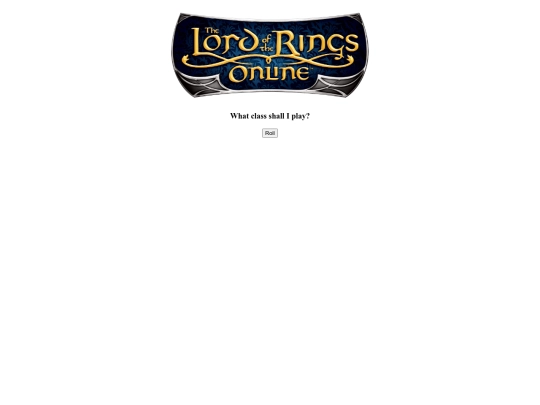 lotro_randomizer screenshot