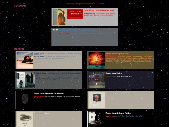 collection screenshot