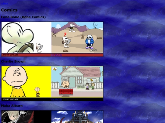 comics screenshot