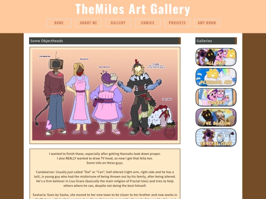 Artpages/Objectheadsvaried screenshot