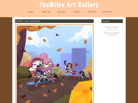 Artpages/Skatingdogs screenshot