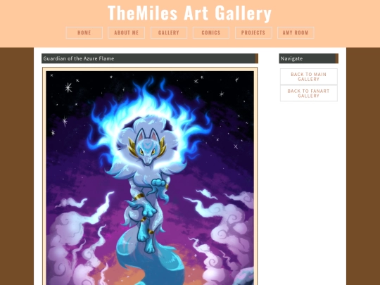 Artpages/blueflame screenshot