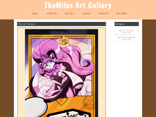 Artpages/catprincess screenshot