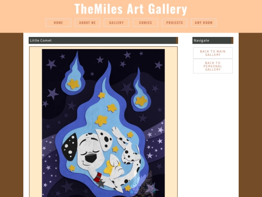 Artpages/comet screenshot