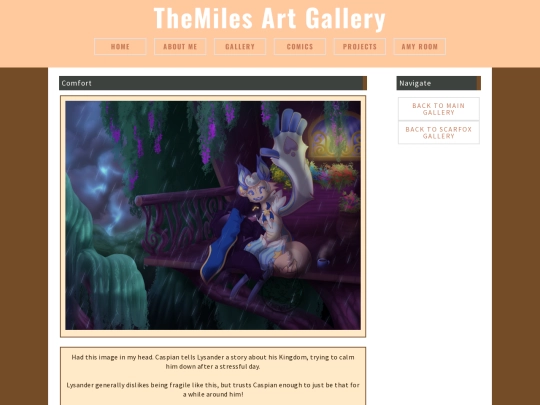 Artpages/comfort screenshot