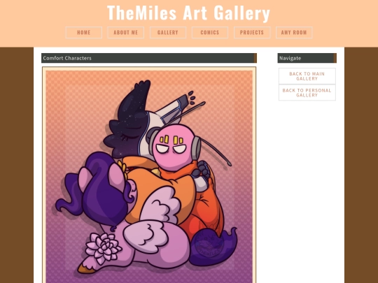 Artpages/comfortcharacters screenshot