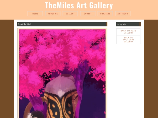 Artpages/deathlywish screenshot
