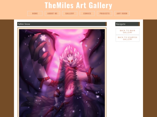 Artpages/fallensnow screenshot