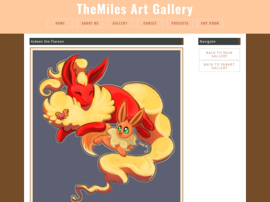 Artpages/flareon screenshot