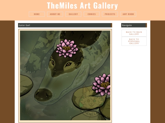 Artpages/gatorgurl screenshot