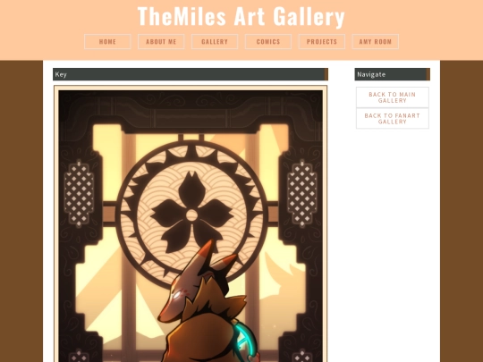 Artpages/key screenshot