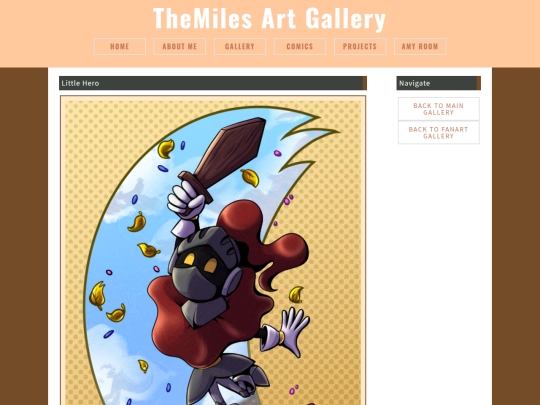 Artpages/littlehero screenshot
