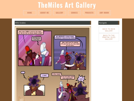 Artpages/milksnakes screenshot