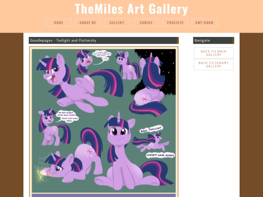 Artpages/mlptwifluts screenshot
