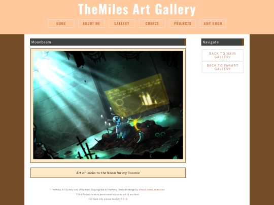 Artpages/moonbeam screenshot