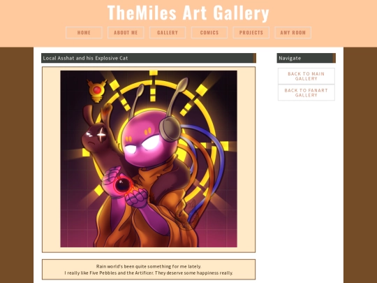 Artpages/pebblesarti screenshot