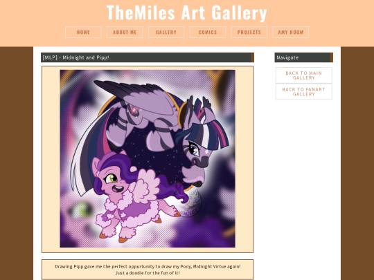 Artpages/pippandmidnight screenshot