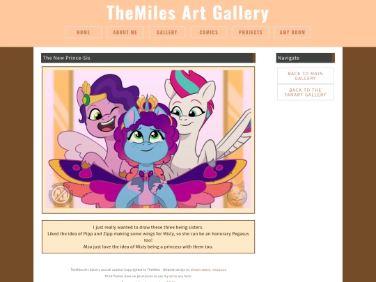 Artpages/princesis screenshot
