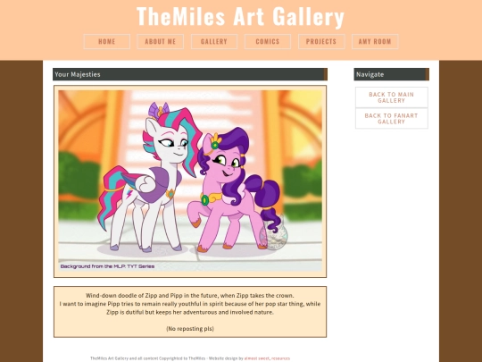 Artpages/royalties screenshot