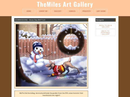 Artpages/snowbattle screenshot