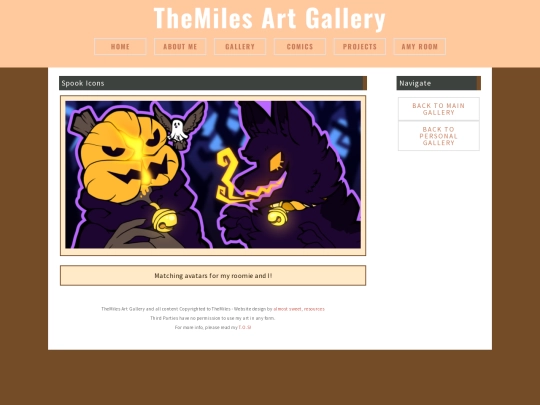 Artpages/spookicons screenshot