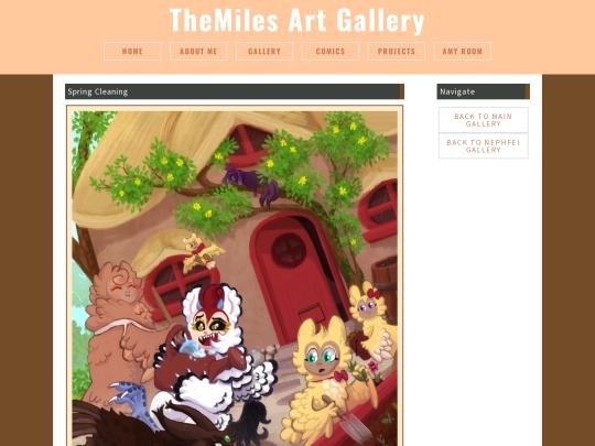 Artpages/springcleaning screenshot