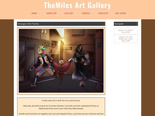 Artpages/strangelittlefamily screenshot