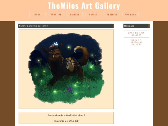 Artpages/sunstepbutterfly screenshot