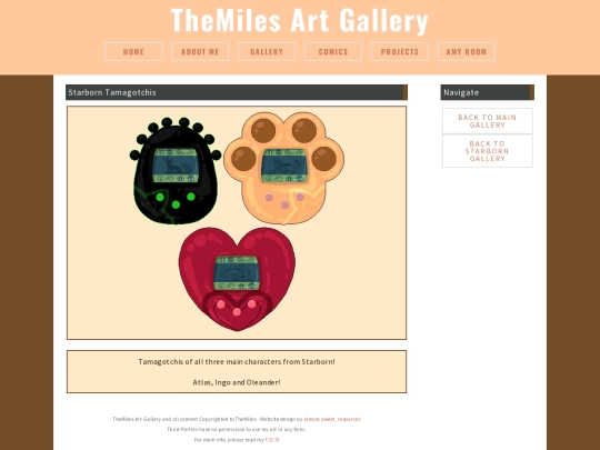 Artpages/tamagotchi screenshot