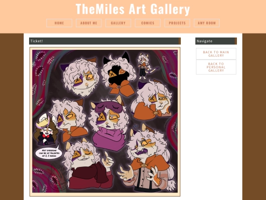 Artpages/ticket screenshot