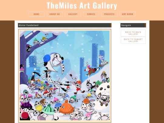 Artpages/winterfunderland screenshot
