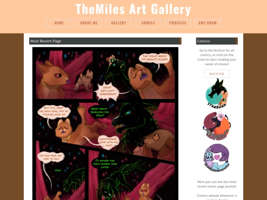 Comics screenshot
