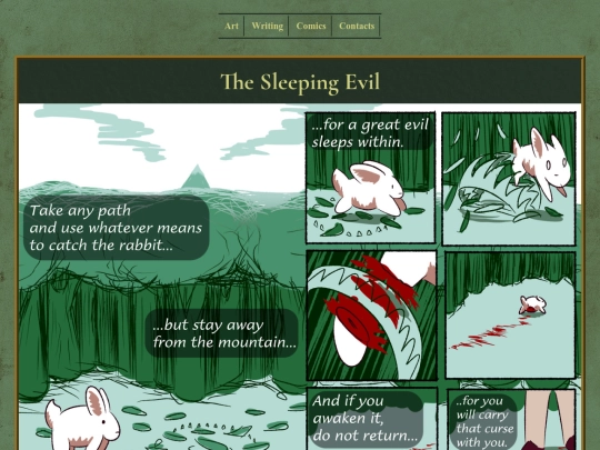 comics/The Sleeping Evil 2017/sleeping-evil screenshot