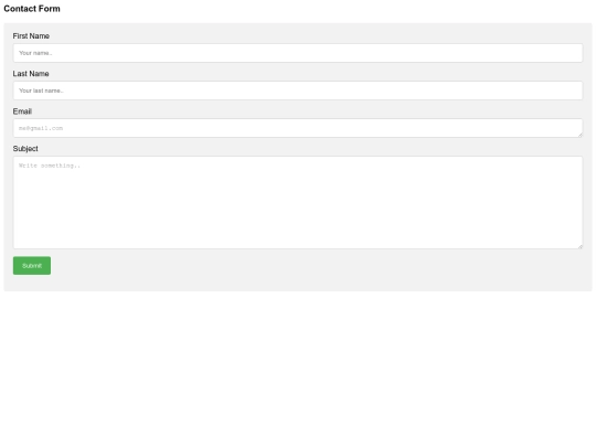contact screenshot