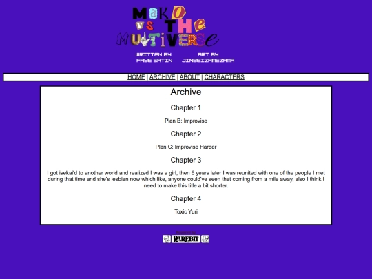 archive screenshot