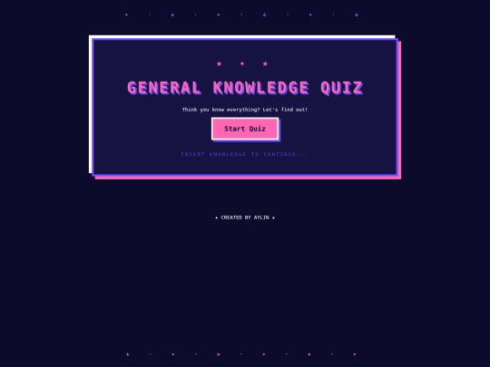 quiz screenshot