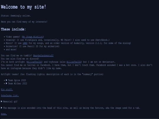index screenshot