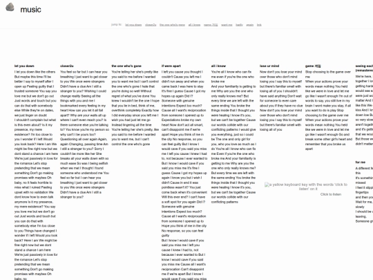music screenshot