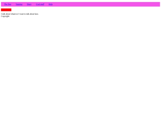 Yapping screenshot