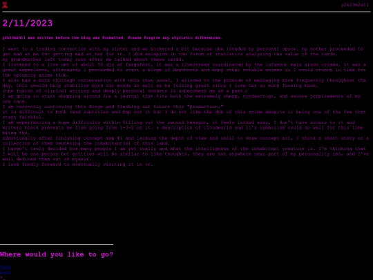 y2k23m2d11 screenshot