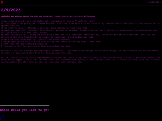 y2k23m2d9 screenshot