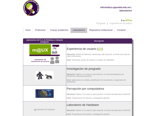 informaticaUPP/laboratorios screenshot