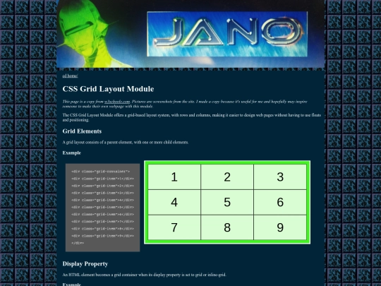 grid screenshot