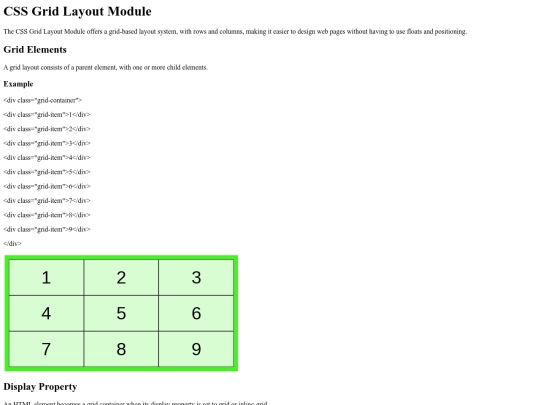 grid1 screenshot