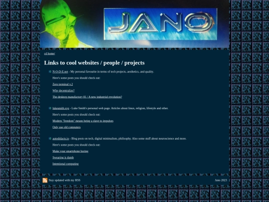 links screenshot